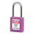 Master Lock 410KA Series Purple Zenex Thermoplastic Safety Locks - The Lock Source