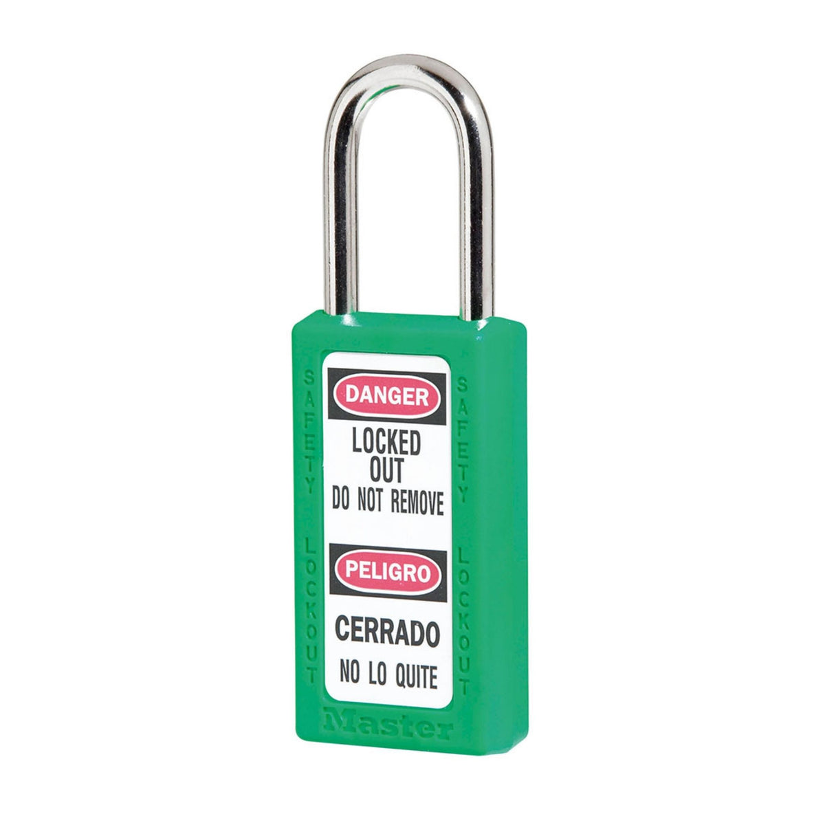 Master Lock No. 411 Green Zenex Safety Lockout Locks - The Lock Source