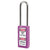 Master Lock No. 411LT Purple Zenex Safety Lockout Lock with 3-Inch Shackle - The Lock Source