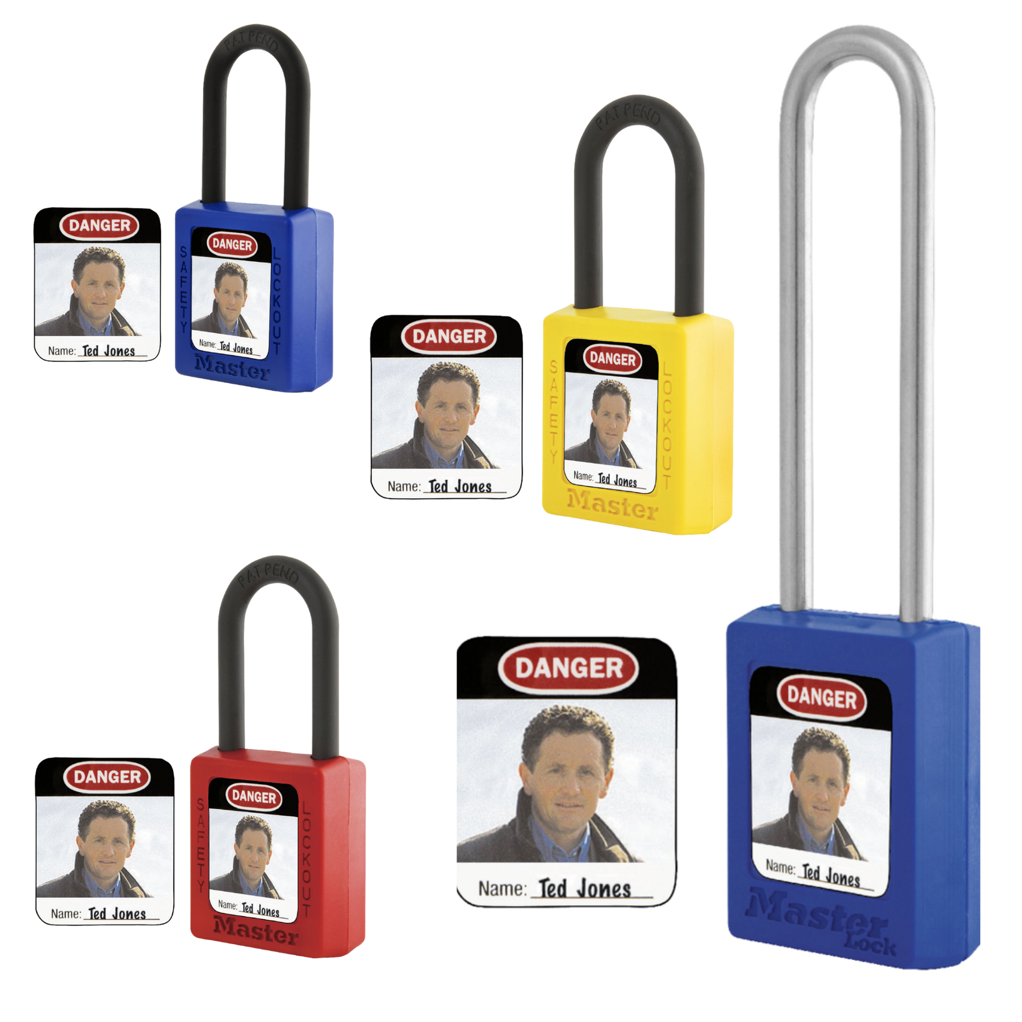 Master Lock S142 Photo ID Write-On Labels - The Lock Source