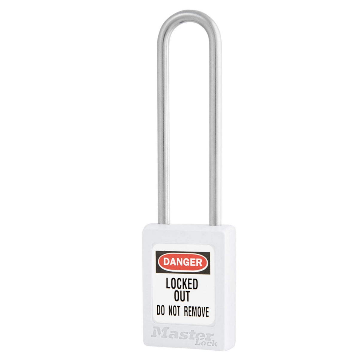 Master Lock No. S31LT White Zenex Safety Lockout Locks with 3-Inch Shackle - The Lock Source