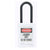 Master Lock No. S32WHT White Zenex Safety Lockout Locks Available Keyed Alike (S32KA) and Master Keyed (S32MK) - The Lock Source