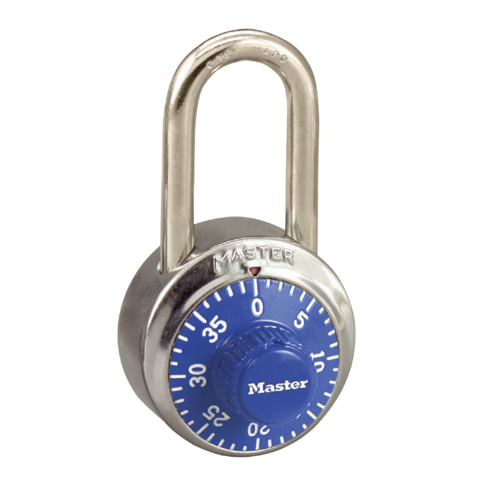 Master Lock 1502LFBLU Blue Locker Combination Padlock with 1-1/2" Shackle - The Lock Source
