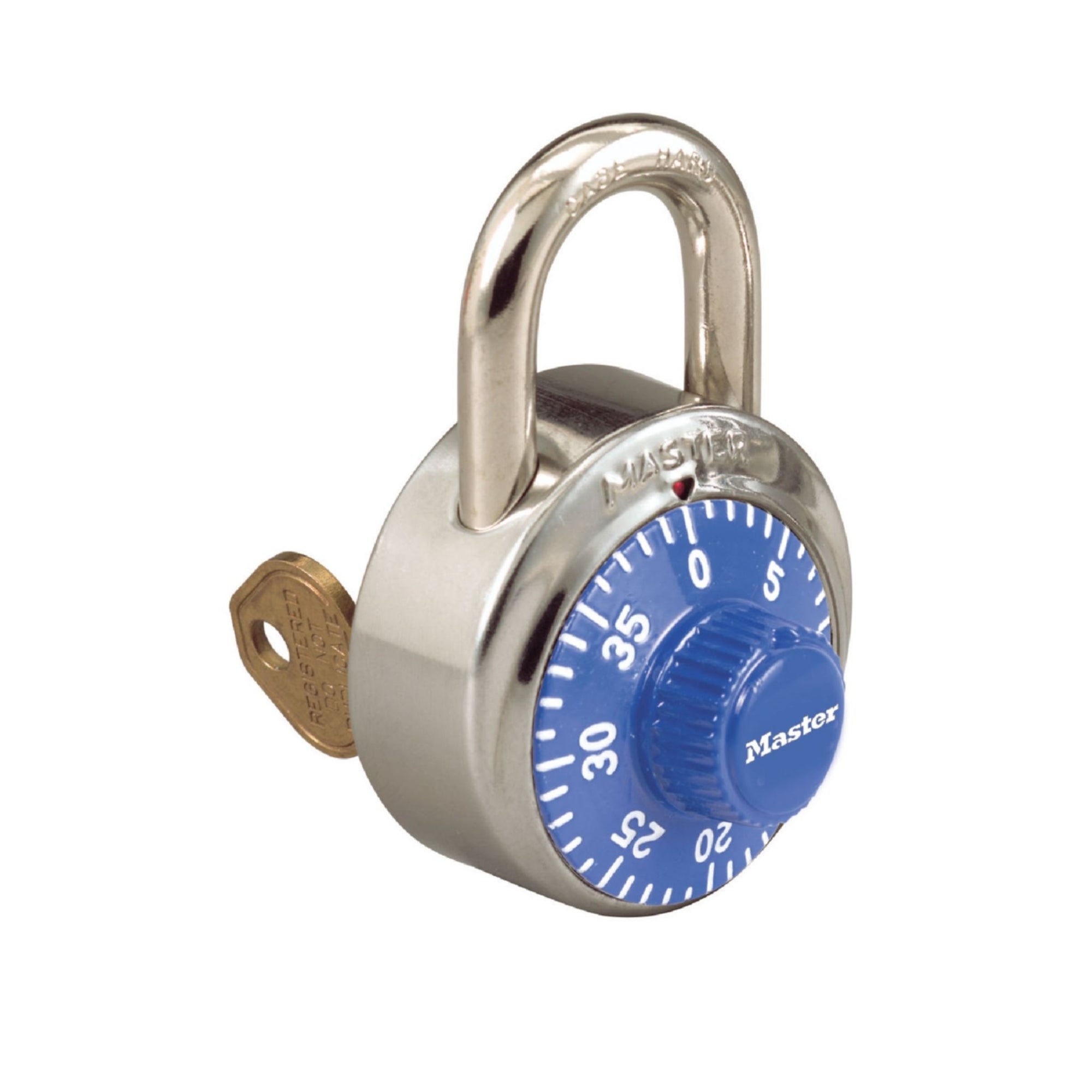 Master Lock 1525BLU Blue Locker Combination Padlock - The Lock Source