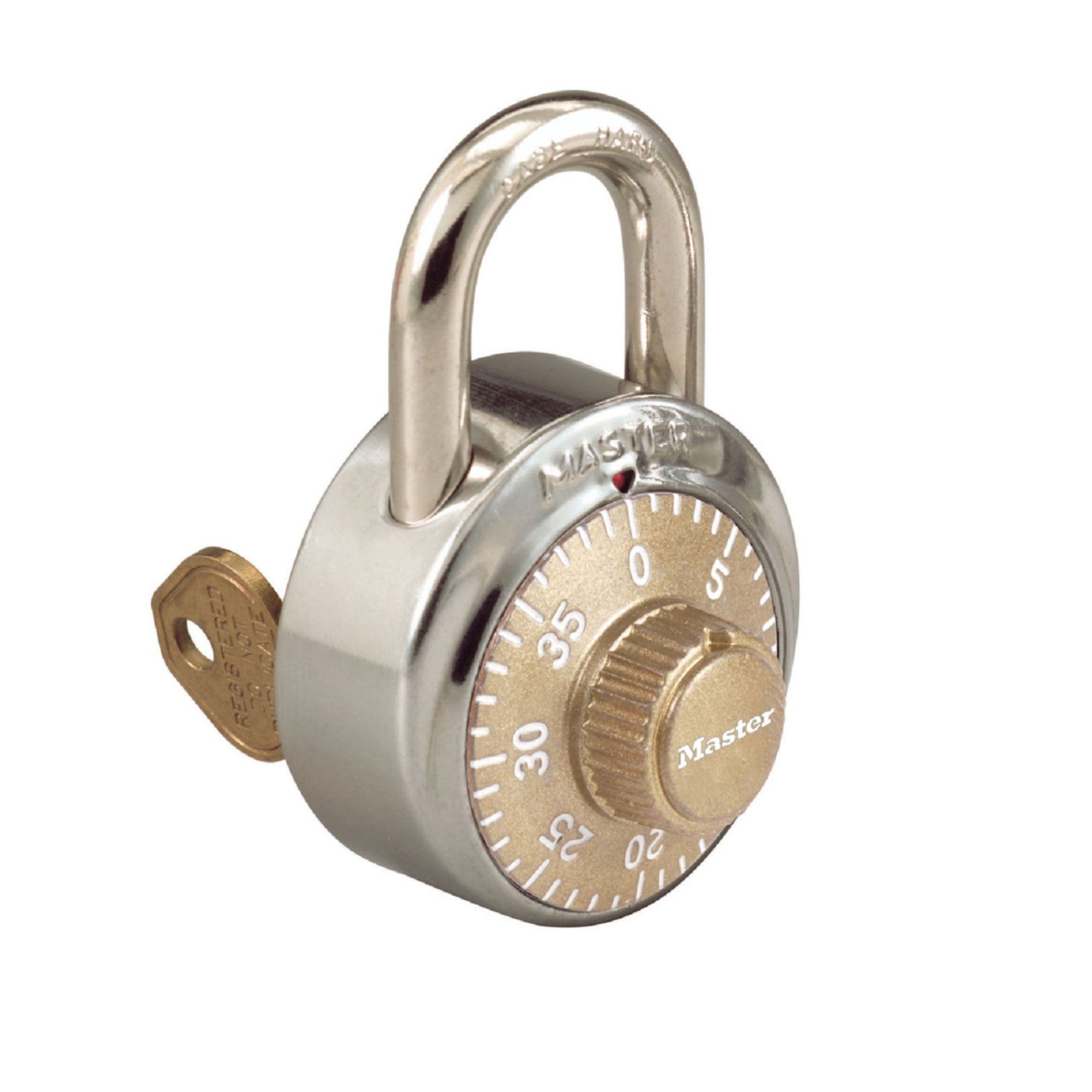 Master Lock 1525GLD Gold Locker Combination Padlock - The Lock Source