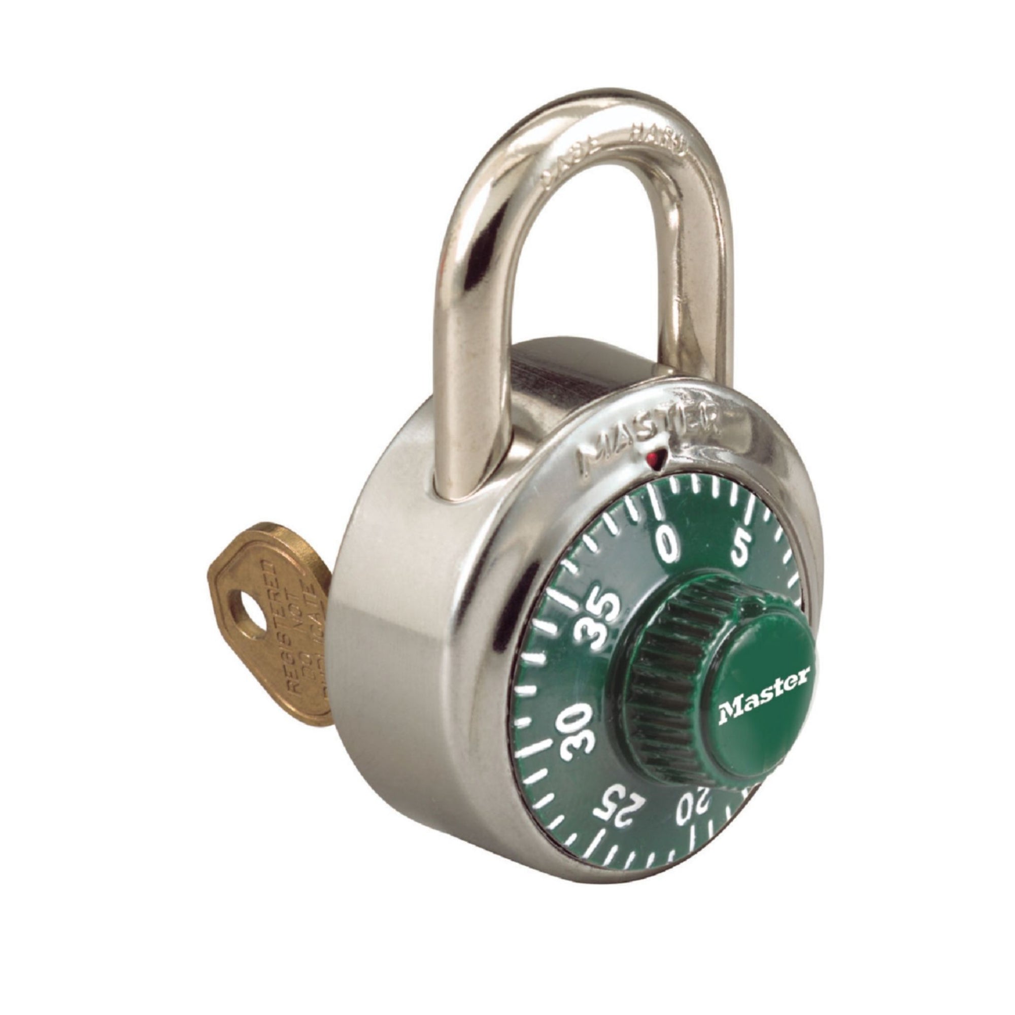Master Lock 1525GRN Green Locker Combination Padlock - The Lock Source