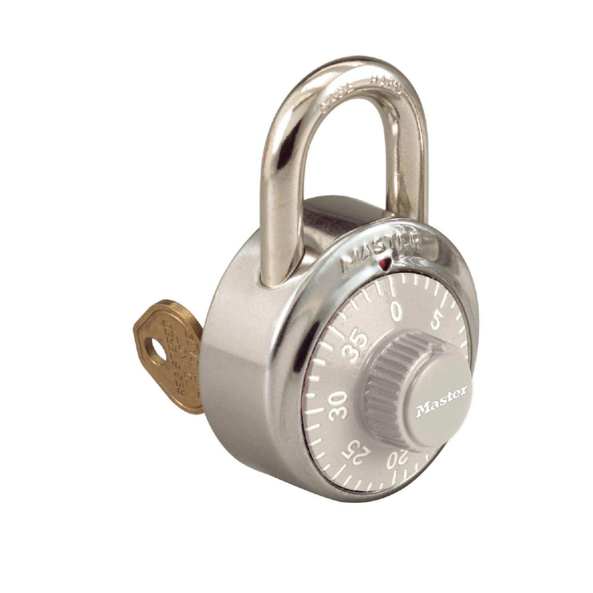 Master Lock 1525GRY Gray Locker Combination Padlock - The Lock Source