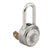 Master Lock No. 1525LFGRY Gray Combination Locker Locks with 1-1/2" Shackle - The Lock Source