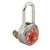 Master Lock No. 1525LFORJ Orange Combination Locker Locks with 1-1/2" Shackle - The Lock Source