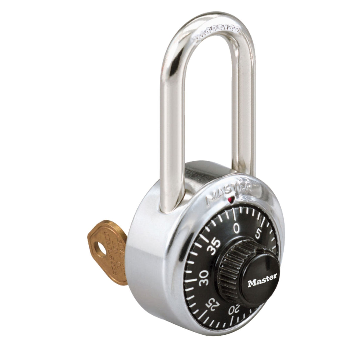 Master Lock No. 1525LFBLU Blue Combination Locker Locks with 1-1/2&quot; Shackle - The Lock Source