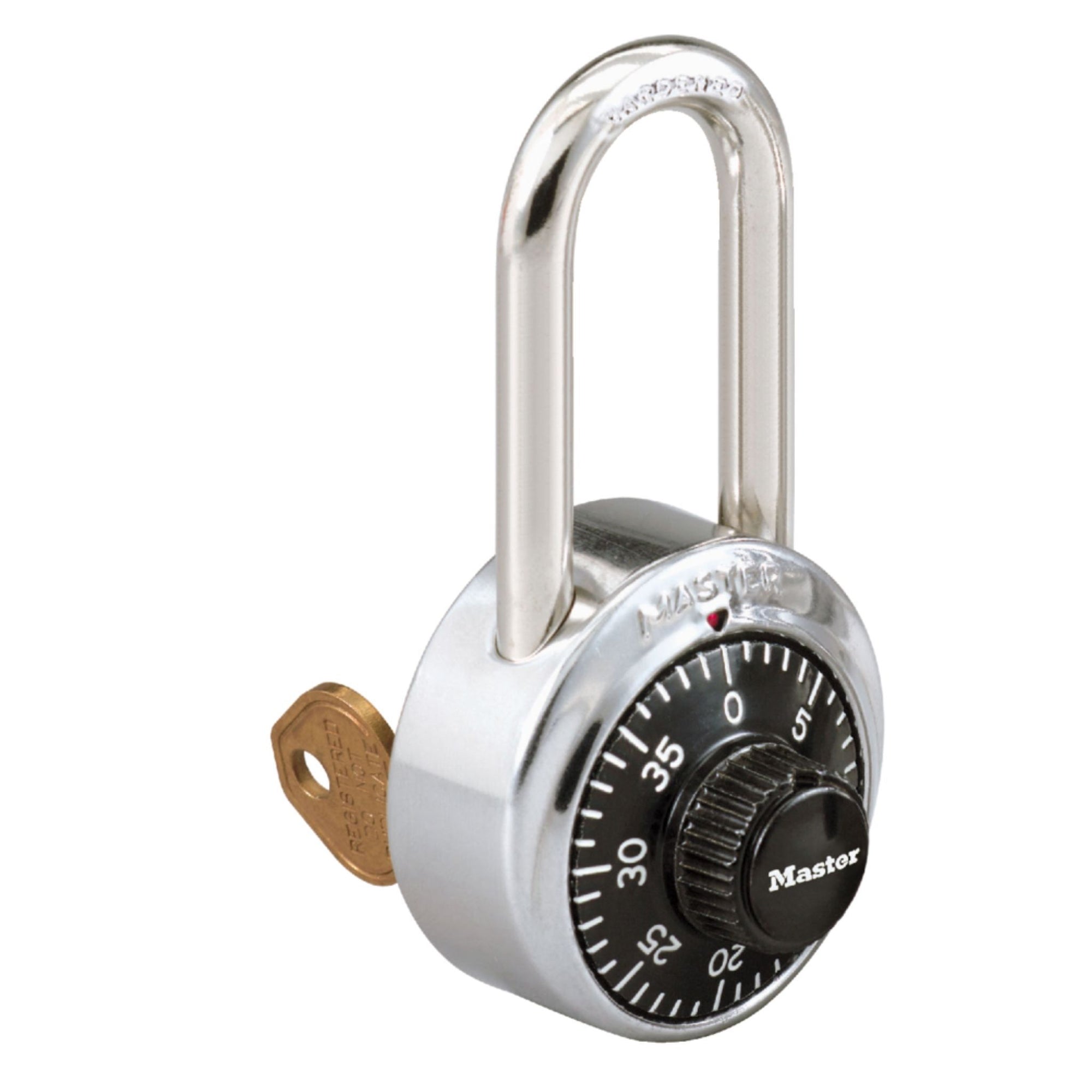 Master Lock 1525LF V629 Combination Locker Padlock with Key Override - The Lock Source