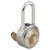 Master Lock 1525LH GLD V58 Gold Dial Combination Locker Padlock with Key Override - The Lock Source