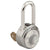 Master Lock 1525LH GRY V93 Gray Dial Combination Locker Padlock with Key Override - The Lock Source