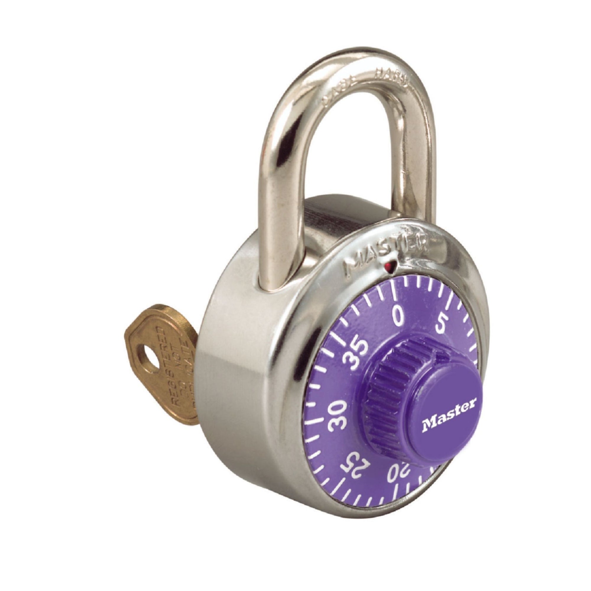 Master Lock 1525PRP Purple Locker Combination Padlock - The Lock Source