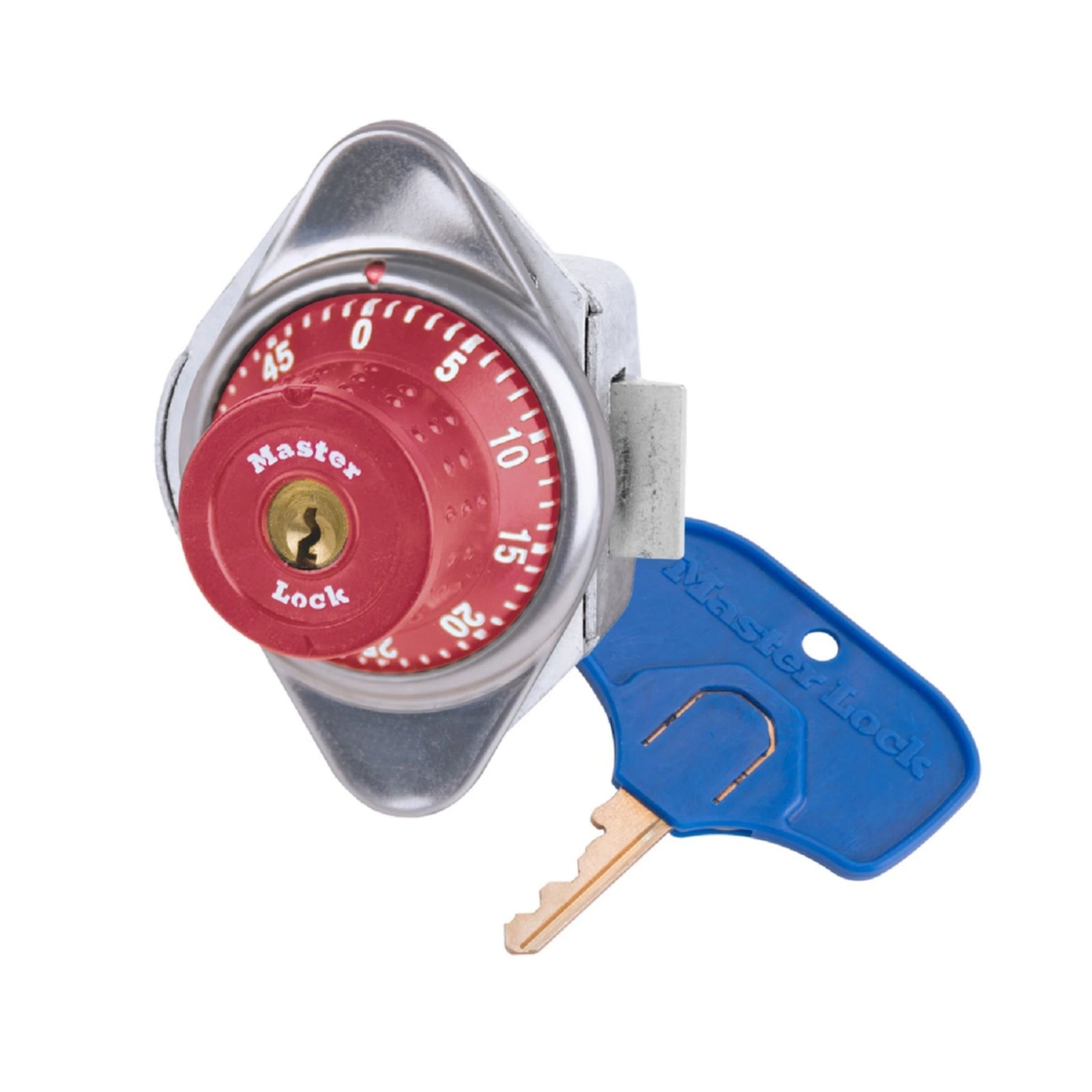 Master Lock 1651MKADA RED ADA Padlock with Auto Locking for Box Lockers - The Lock Source