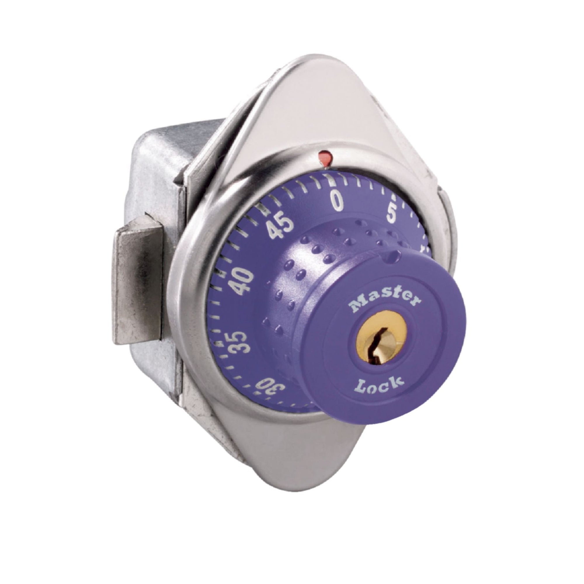 Master Lock 1652PRP Purple Auto Locking Padlock for Single Point Latch Lockers - The Lock Source