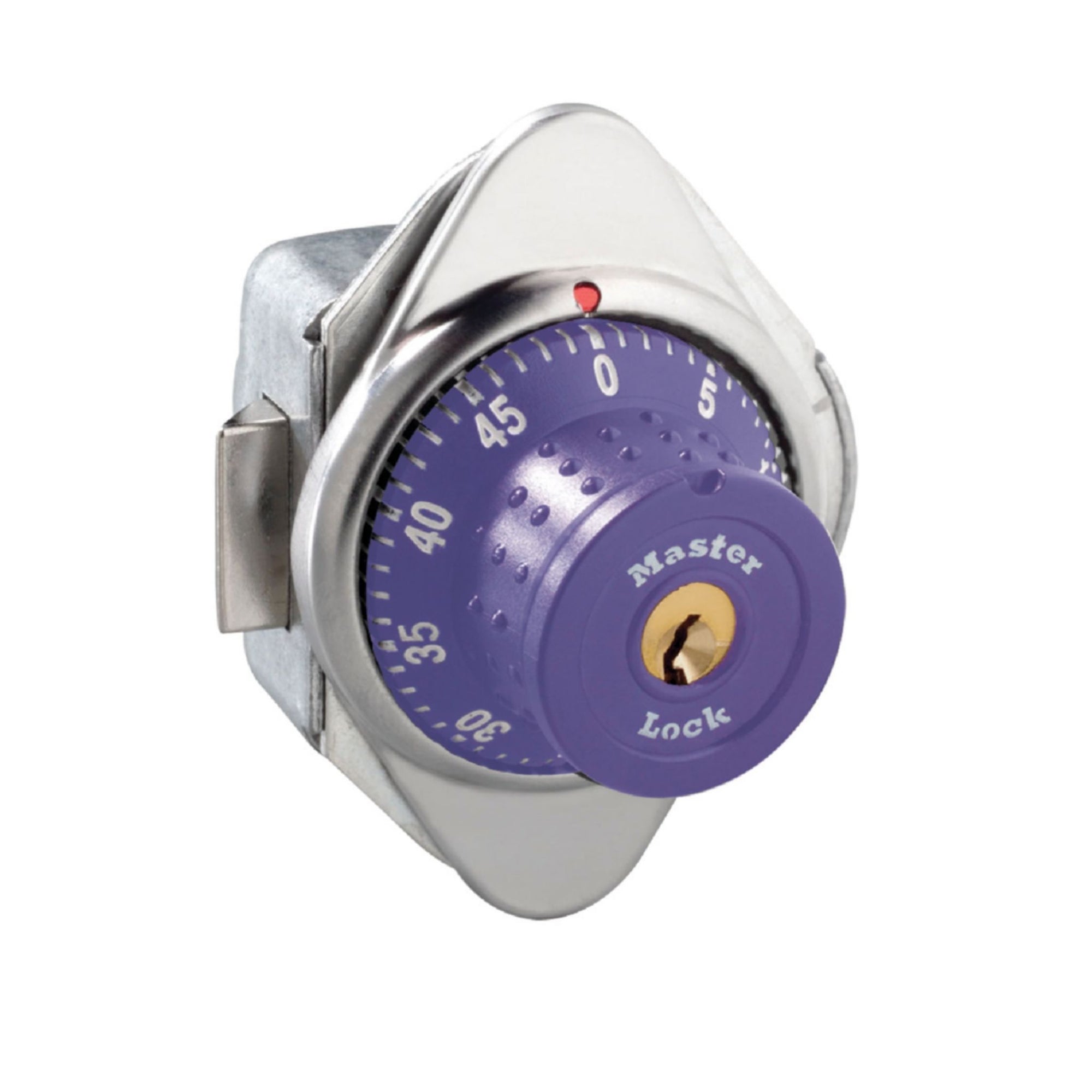 Master Lock 1654PRP Purple Automatic Locking Padlock for Box Lockers - The Lock Source