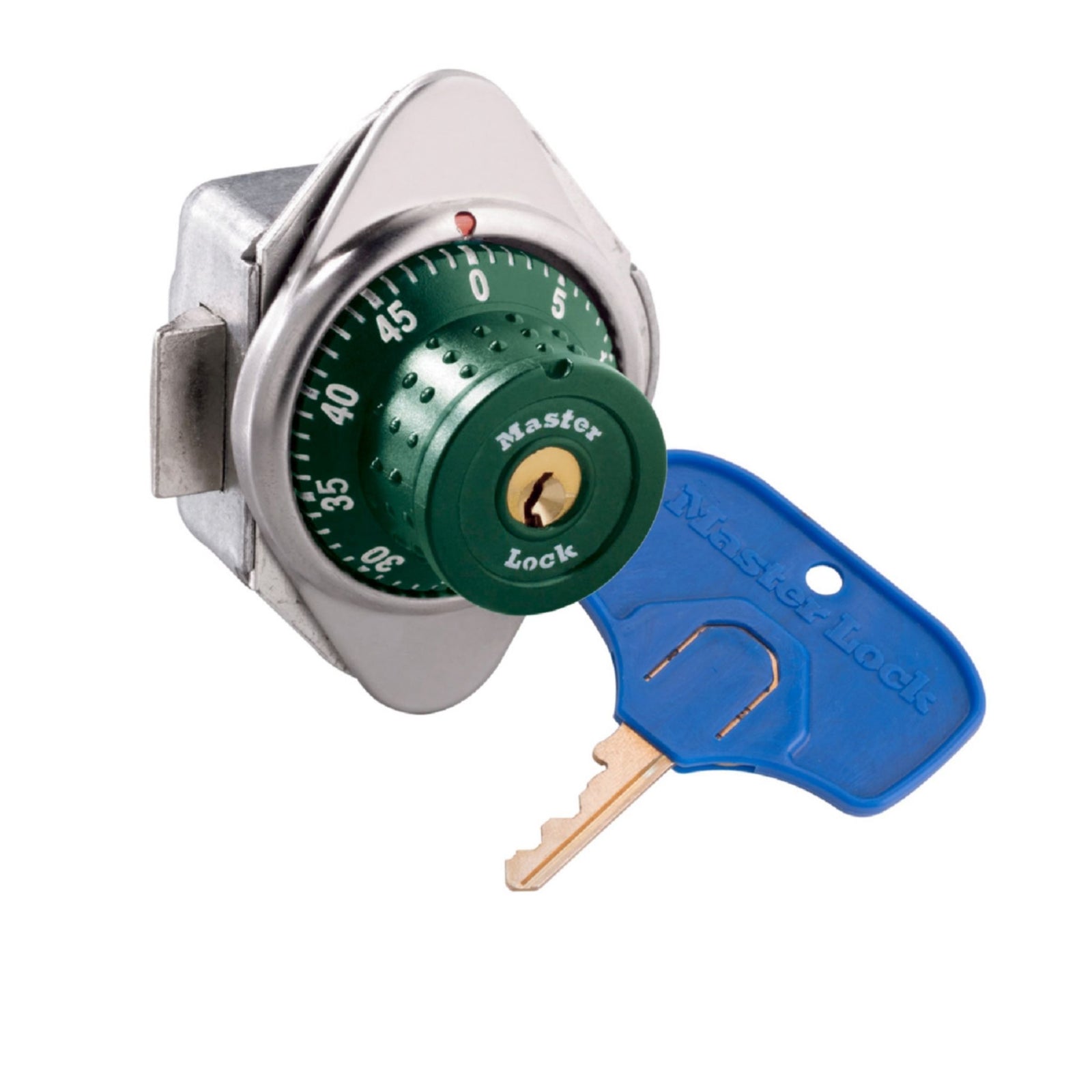Master Lock 1656MKADA GRN ADA Padlock with Auto Locking for Box Lockers - The Lock Source