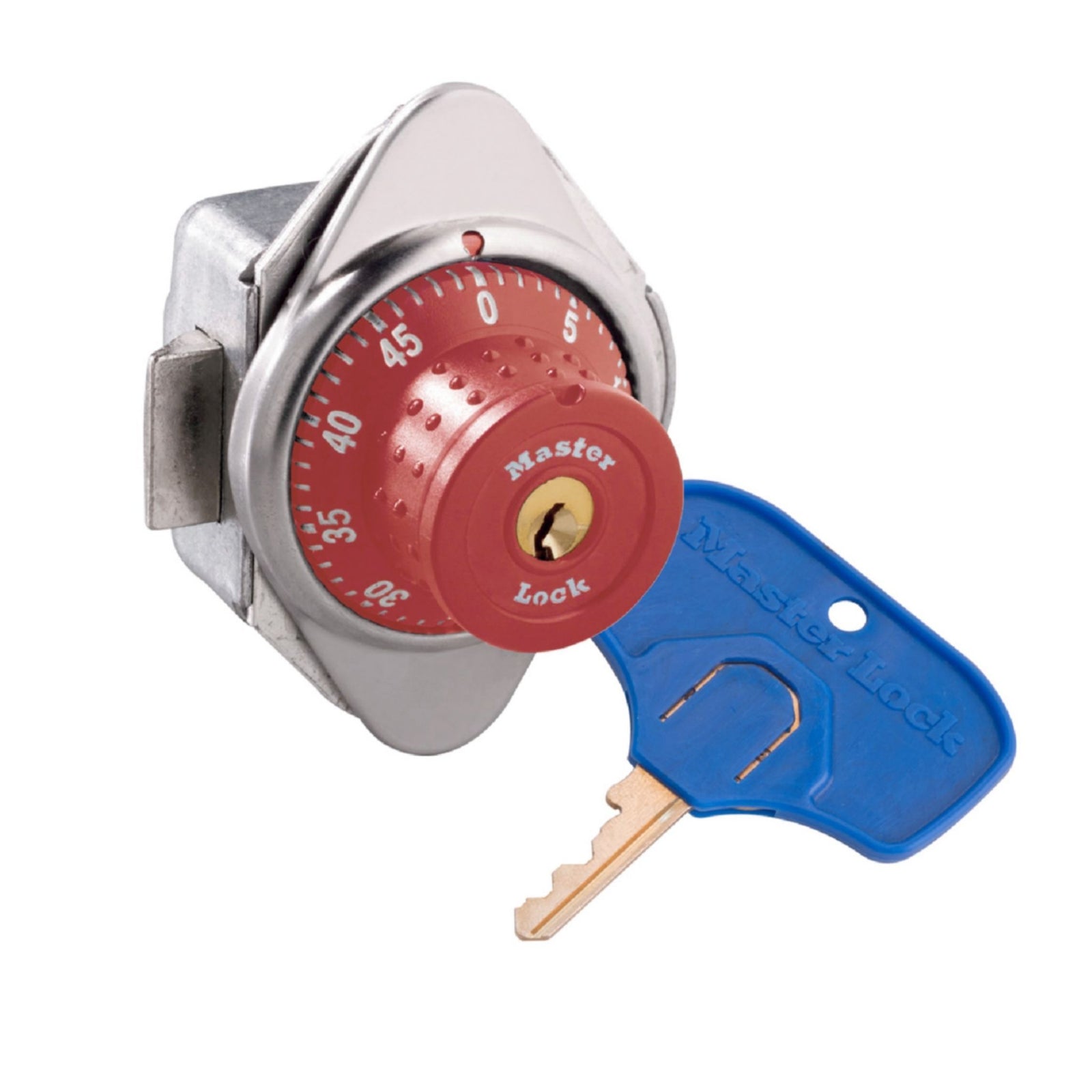 Master Lock 1656MKADA RED ADA Padlock with Auto Locking for Box Lockers - The Lock Source