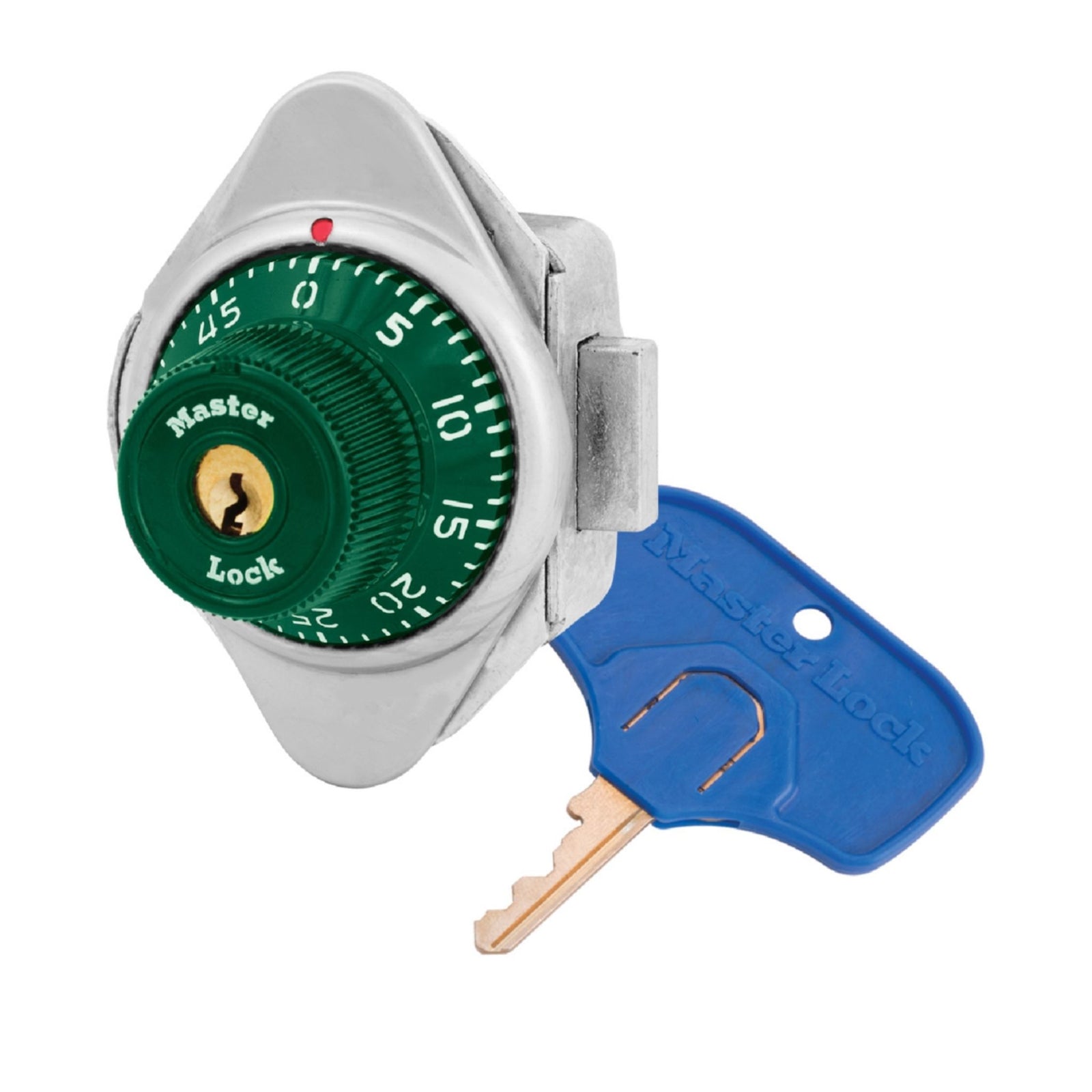 Master Lock 1677MKADA GRN ADA Locker Padlock with Manual Deadbolt Locking - The Lock Source