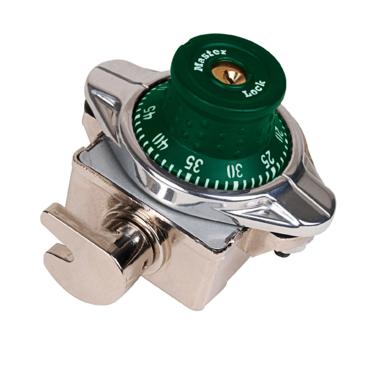 Master Lock 1690GRN Auto Locking Padlock for Wrap-Around Lockers - The Lock Source