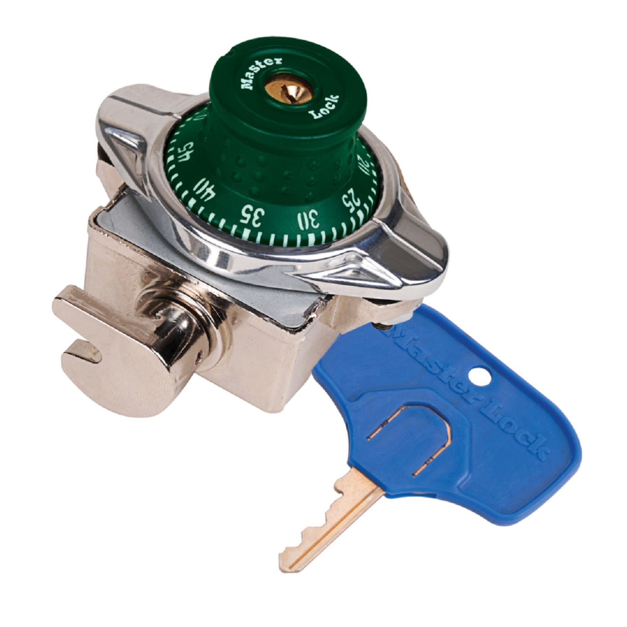 Master Lock 1695MKADA GRN Green Padlock for Wrap Around Latch Lockers - The Lock Source