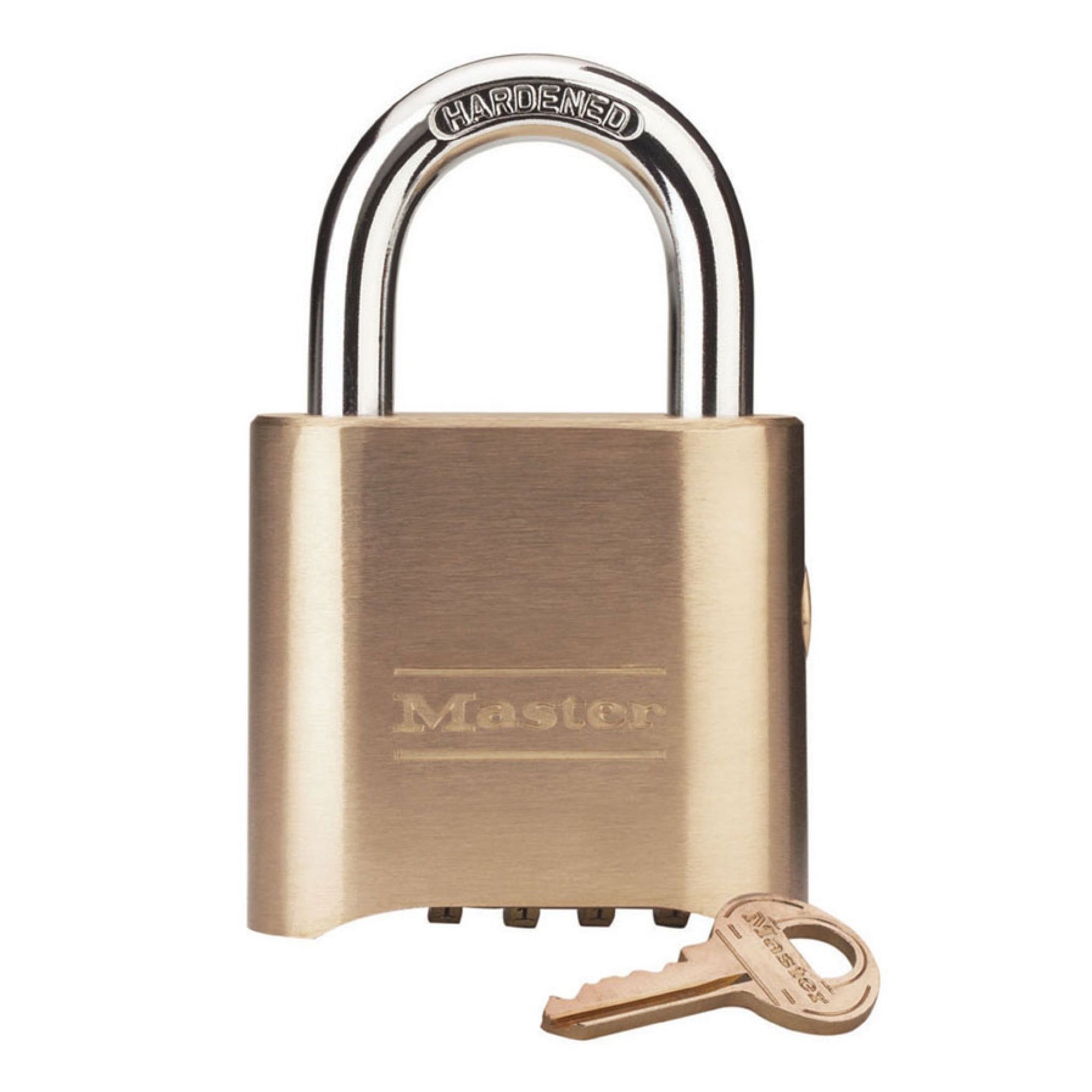Master Lock 176 Brass Resettable Combination Lock - The Lock Source
