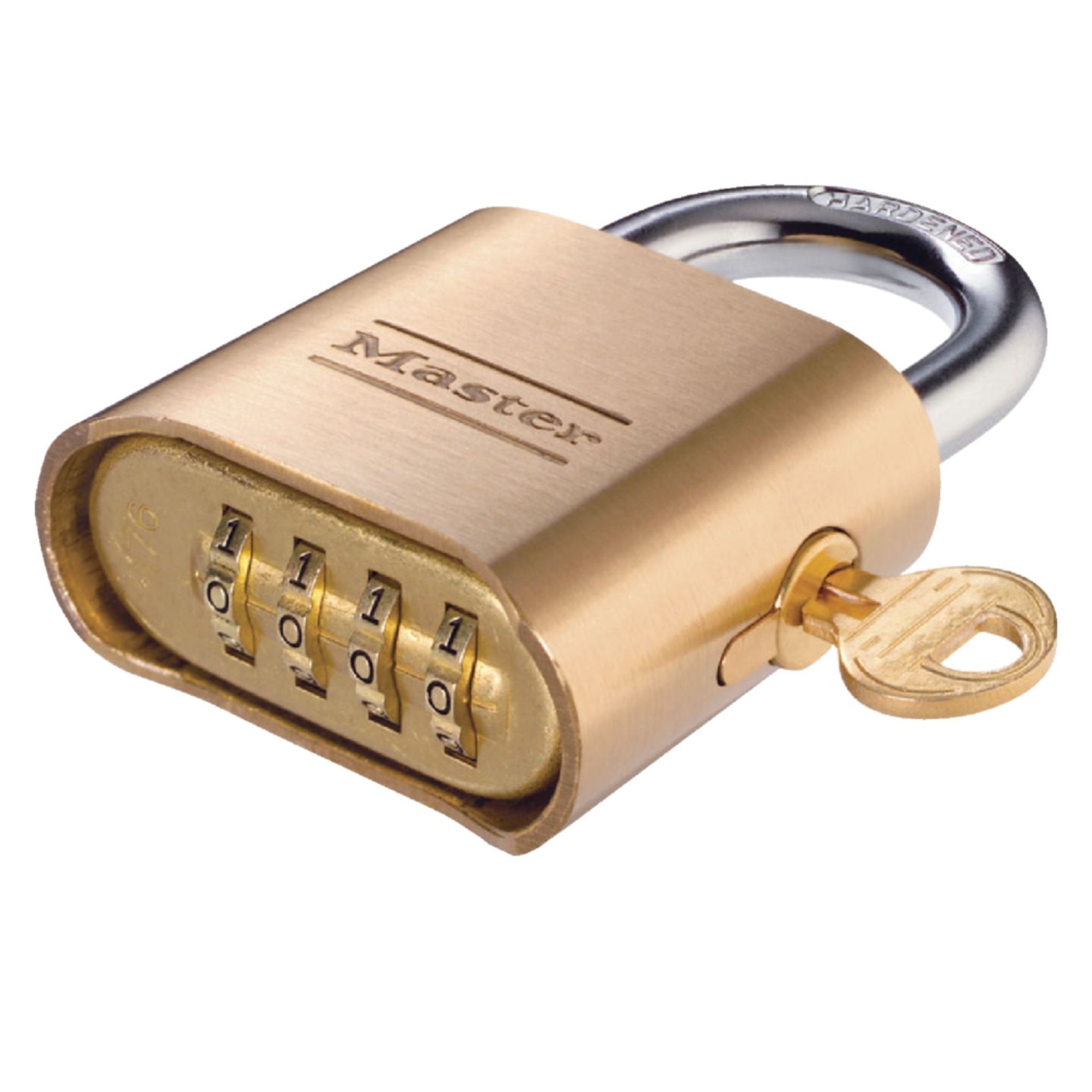 Master Lock No. 176 Series Brass Combination Locks - The Lock Source