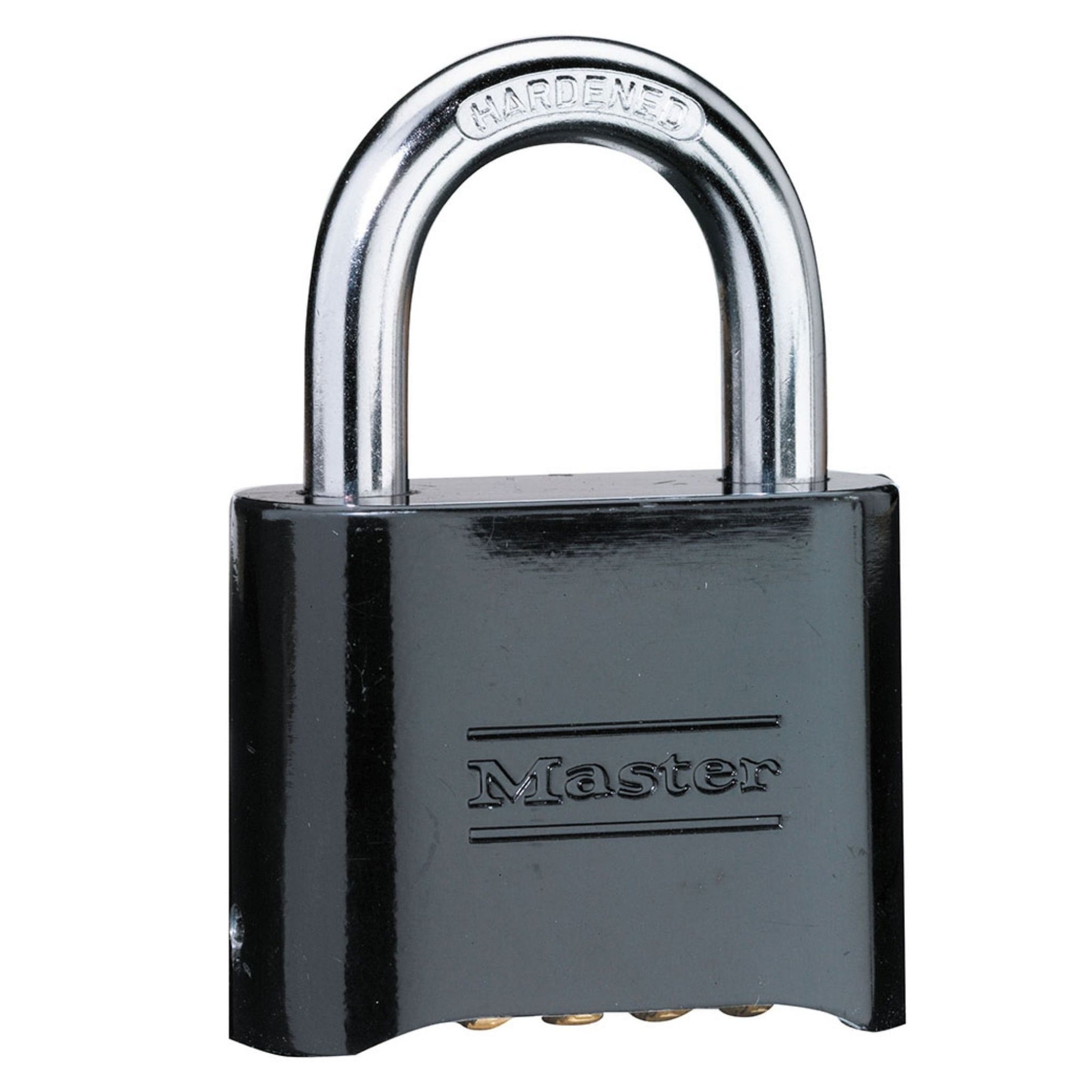 Master Lock 178BLK Black Resettable Combination Lock - The Lock Source