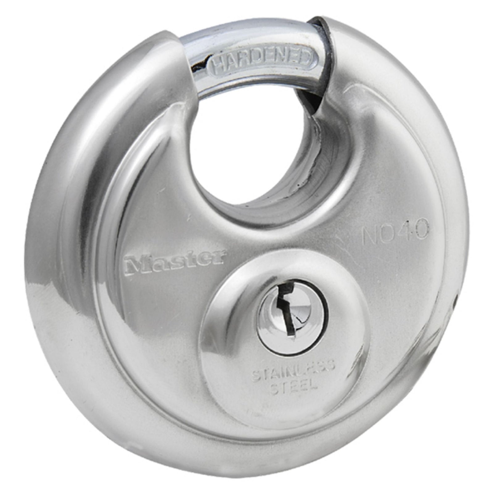 Master Lock 40DPF Discus Padlock Keyed Differeent Disc Locks - The Lock Source