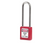 Master Lock 410MKLTRED Red Plastic Safety Padlocks Master Keyed with 3-Inch Shackle - The Lock Source