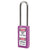 Master Lock 411KALTPRP Purple Zenex Plastic Keyed Alike Safety Padlocks - The Lock Source