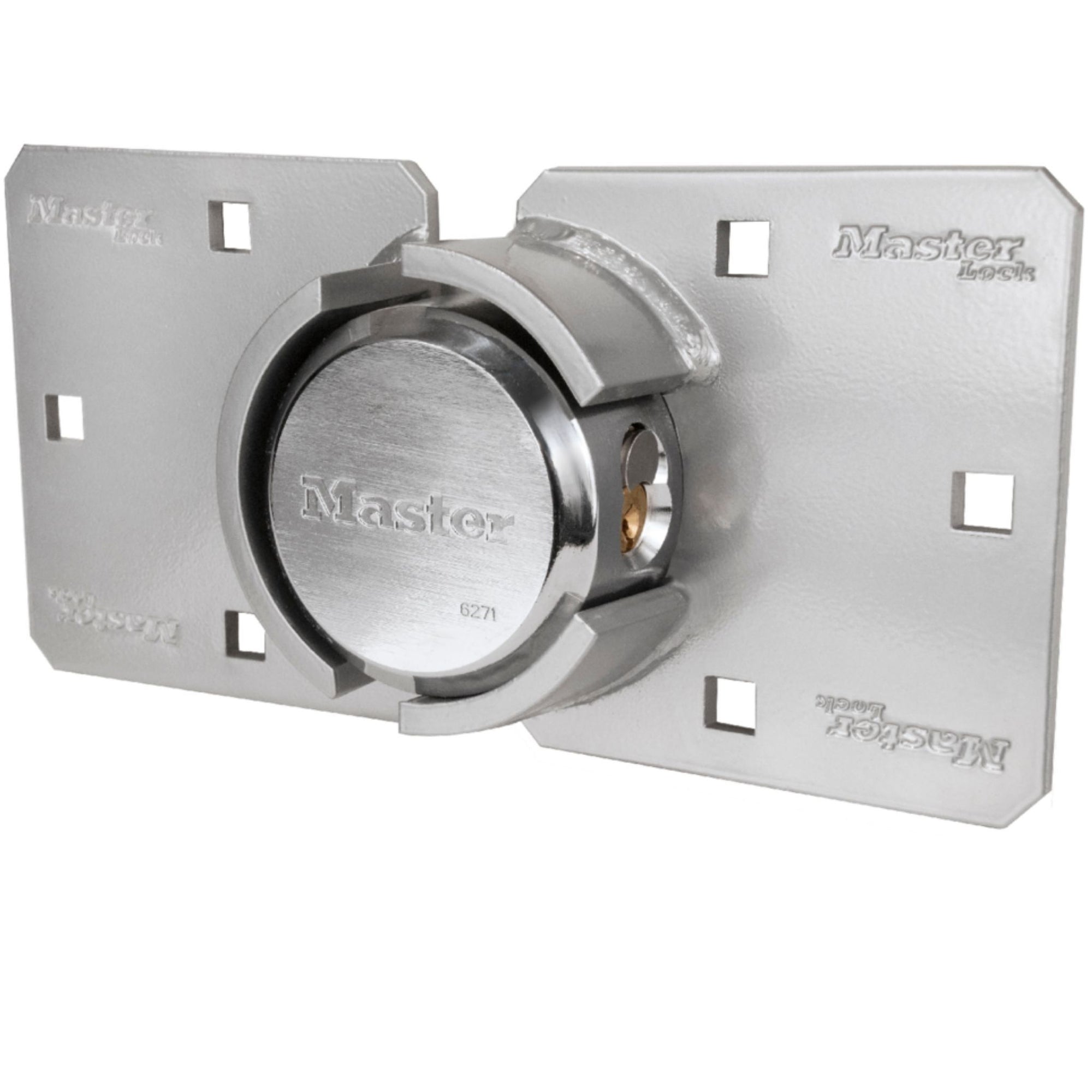 Master Lock No. 770LHCN Series Hasp and Lock with Bump Stop Cylinder - The Lock Source