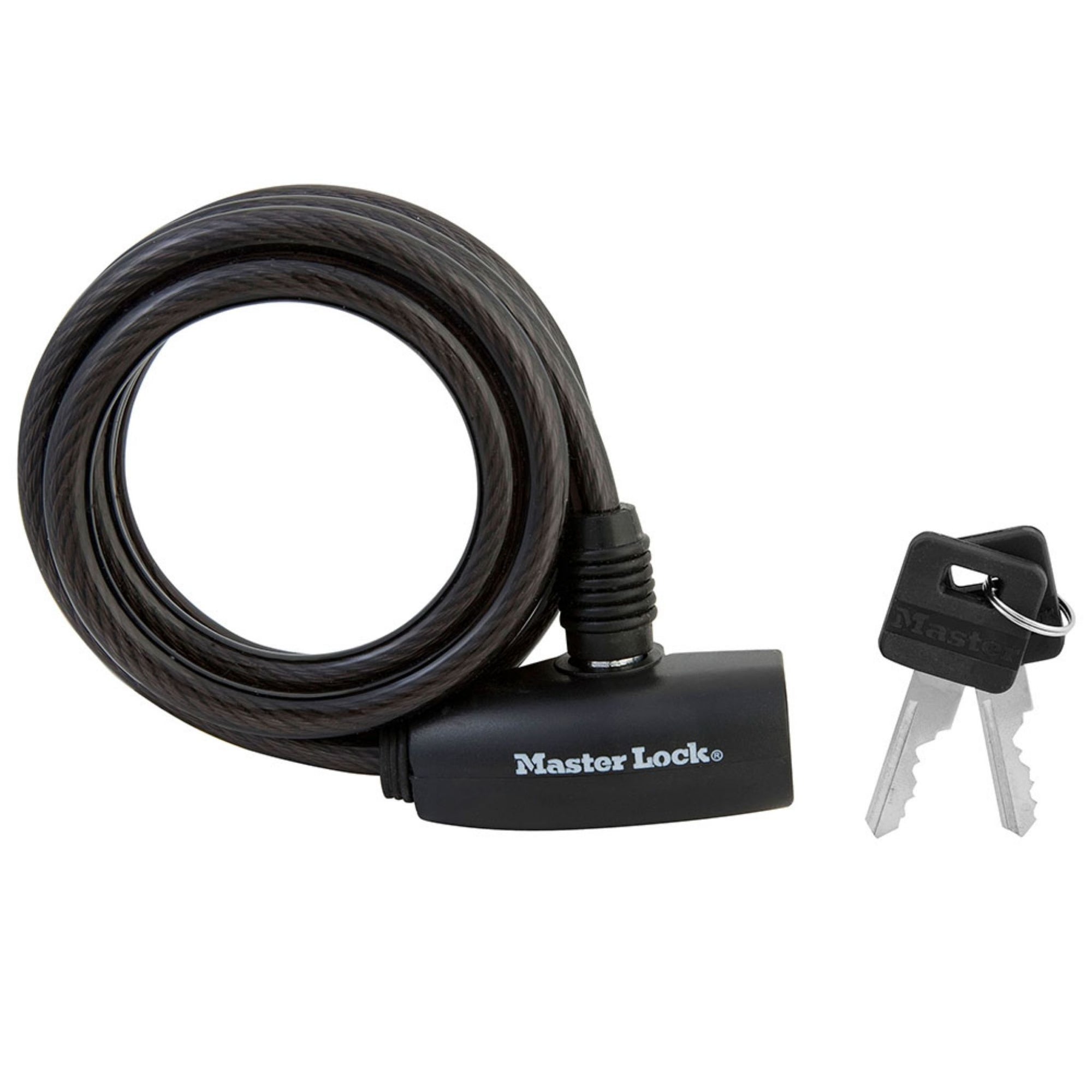 Master Lock No. 8126D Integrated Keyed Cable Lock - The Lock Source