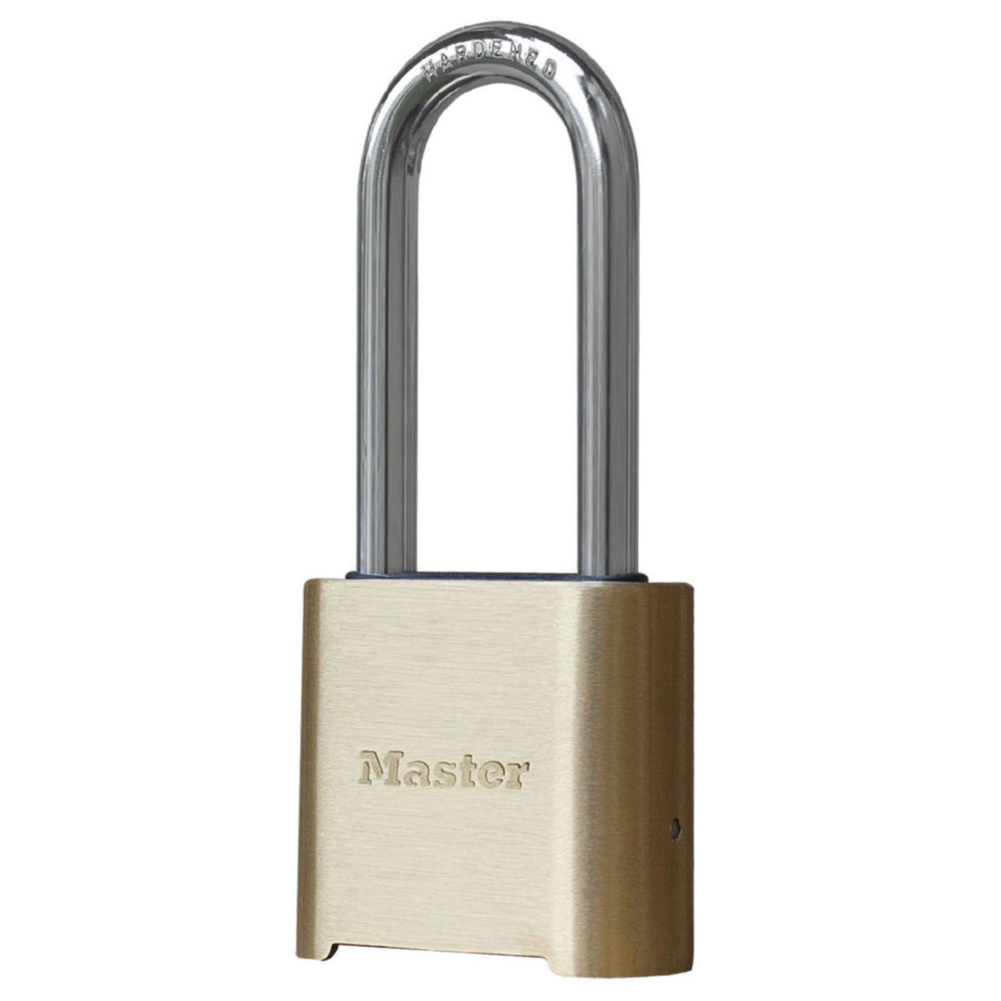 Master Lock 975DLHCOM Brass Resettable Combination Lock - The Lock Source