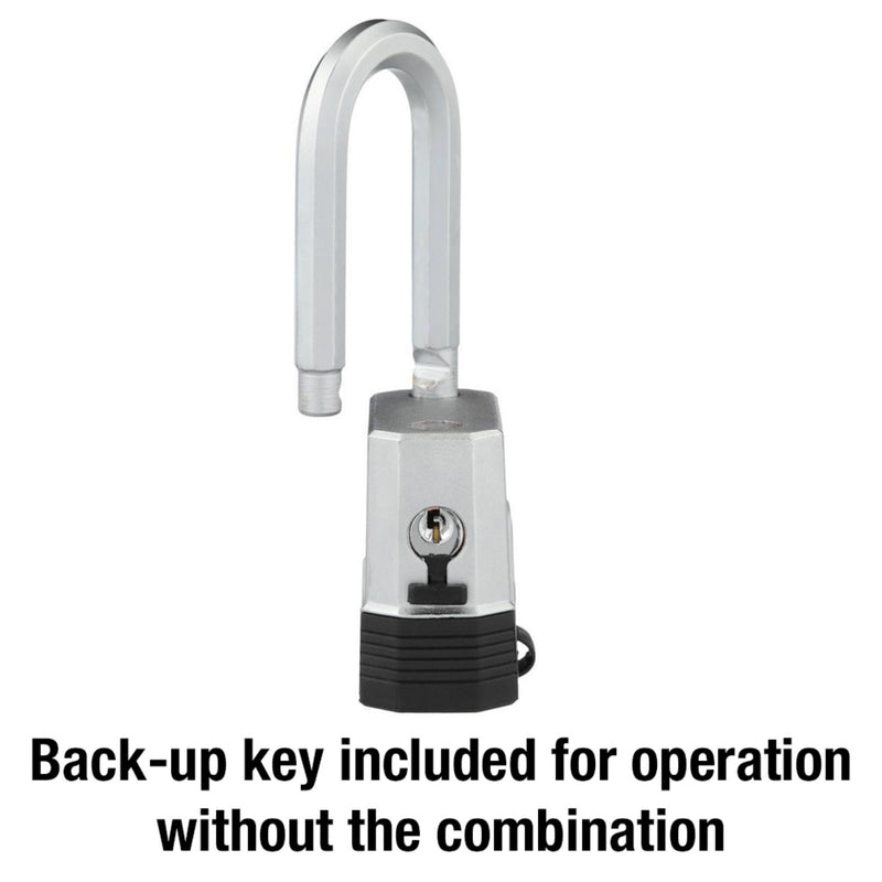 Magmu Lock Key Master Lock M176XDLH Magnum Lock Combination Padlocks with Backup Key ...