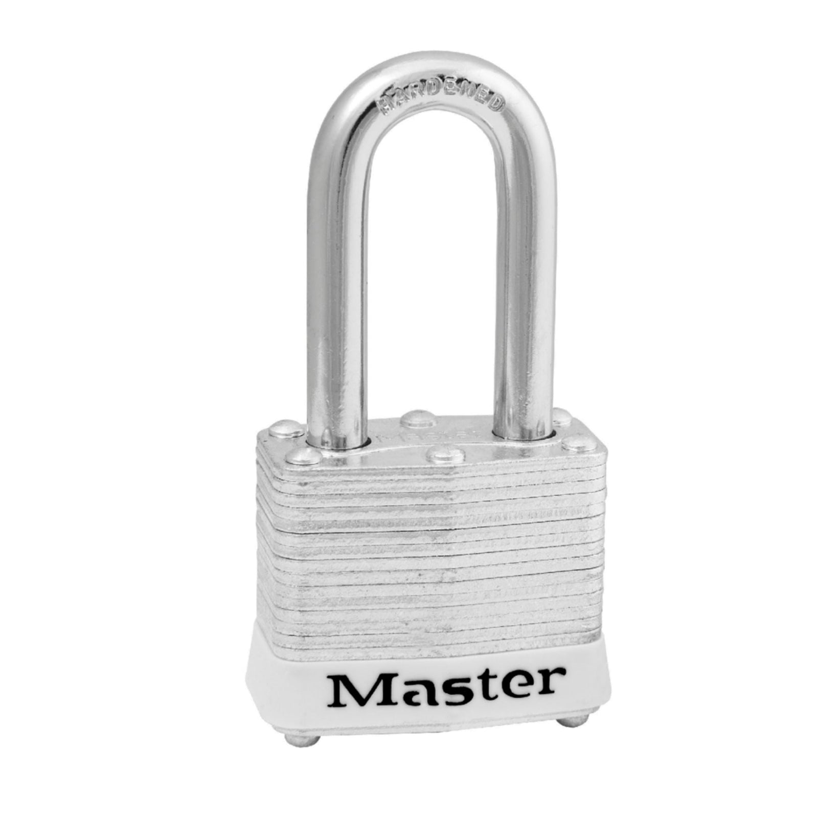 Master Lock 3KAWHT Lock Steel Safety Padlocks Keyed Alike with White Bumper - The Lock Source