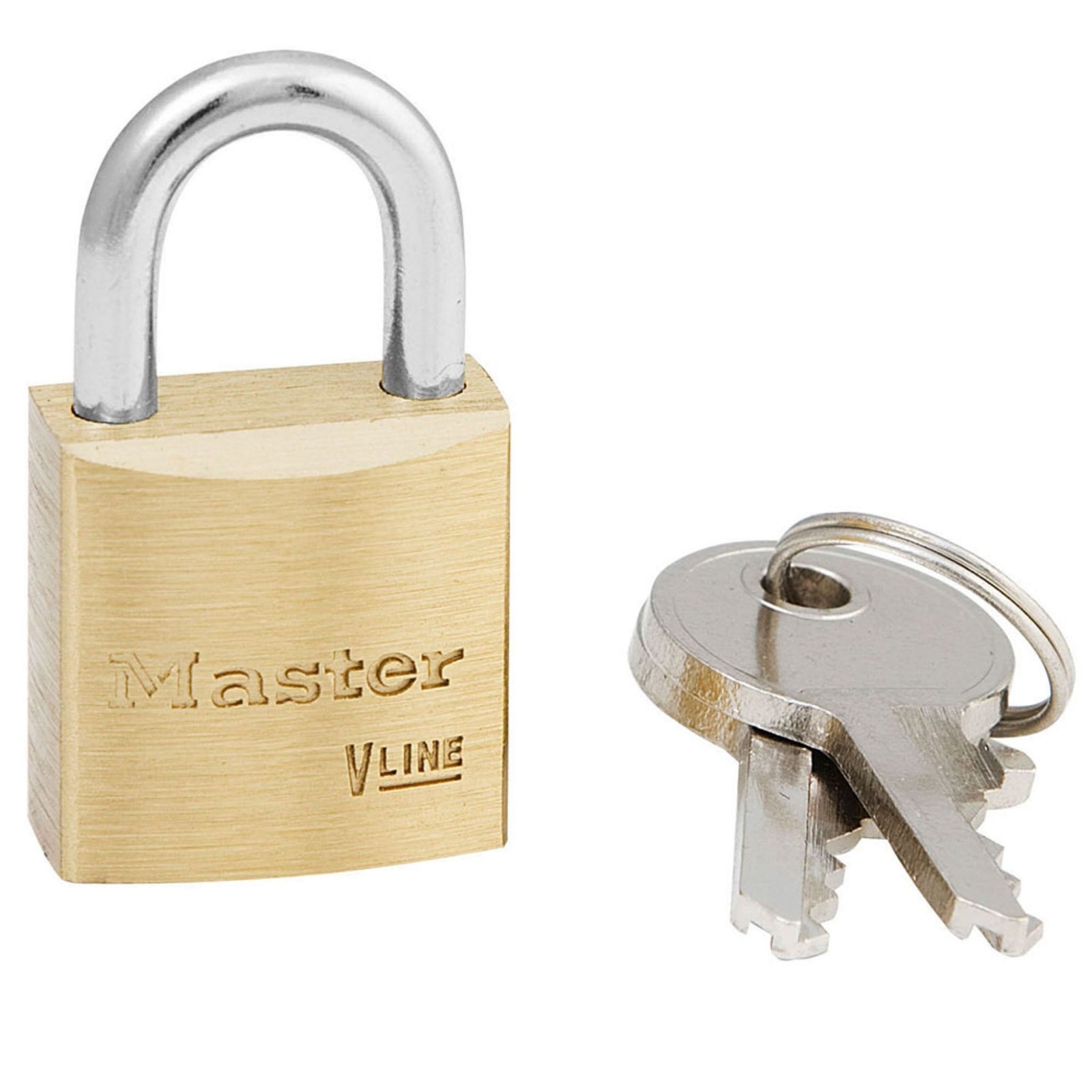 Master Lock 4120KD Lock Economy Brass Padlocks Keyed Different Locks - The Lock Source