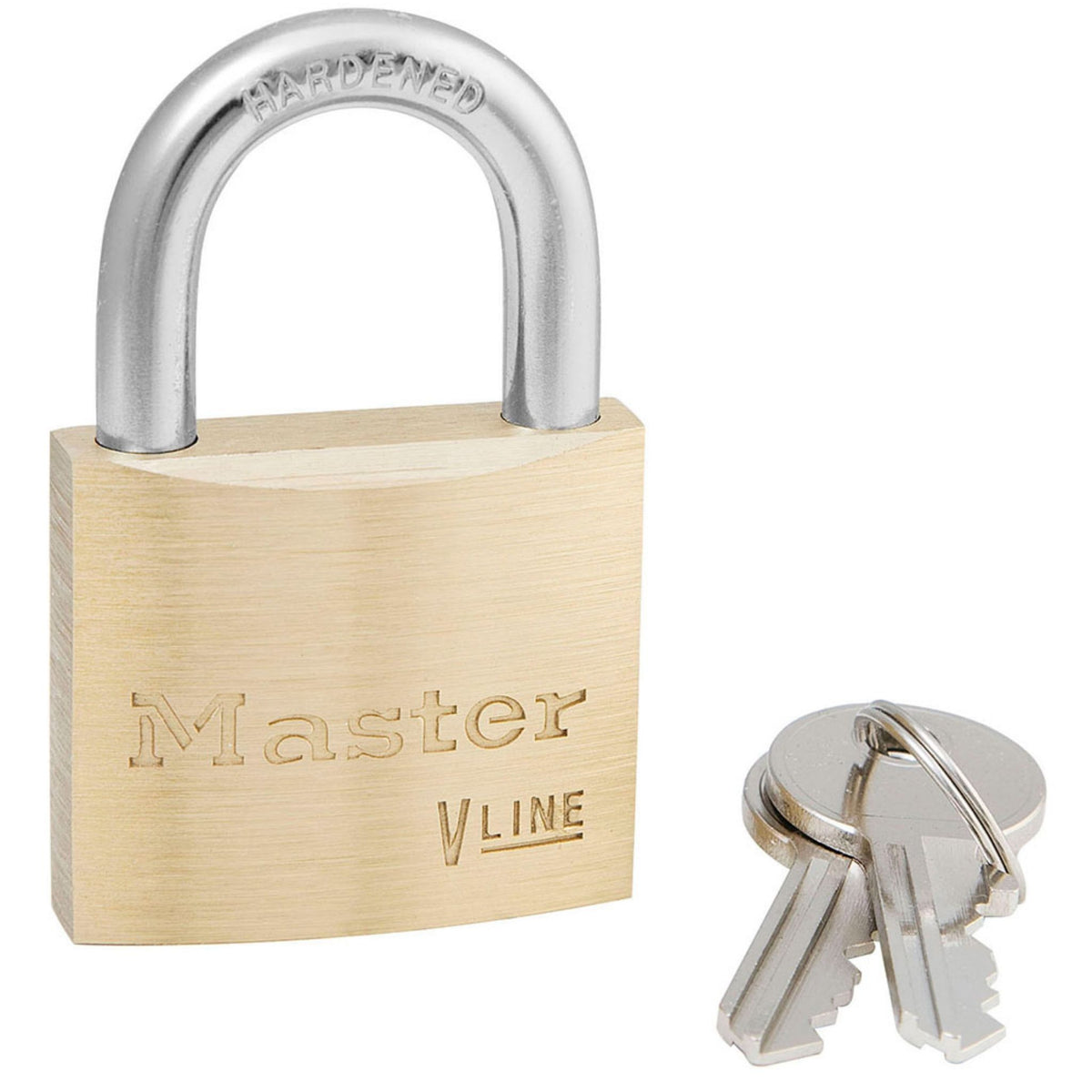 Master Lock 4140KD Lock Brass Economy Padlocks Keyed Different Locks - The Lock Source