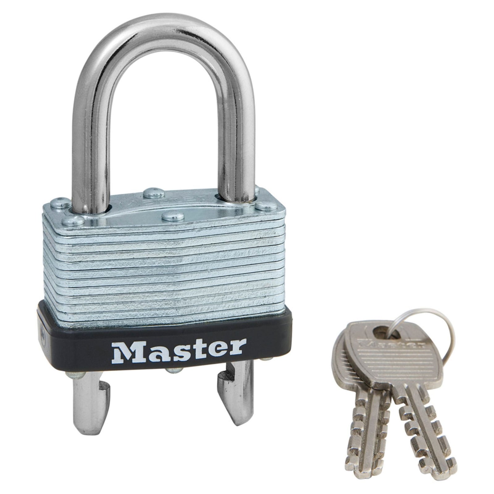 Master Lock 510D Adjustable Shackle Warded Padlock Individually Carded for Retail Display - The Lock Source