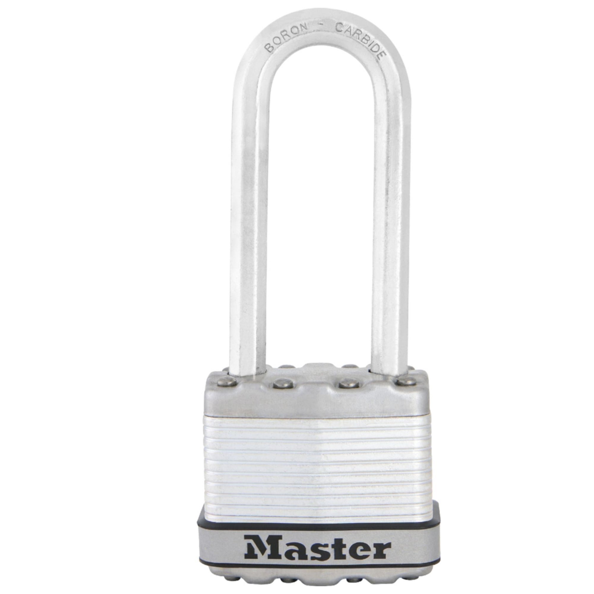 Master Lock M1KALJ Magnum Padlock Keyed Alike Locks with 2-1/2" Shackle - The Lock Source