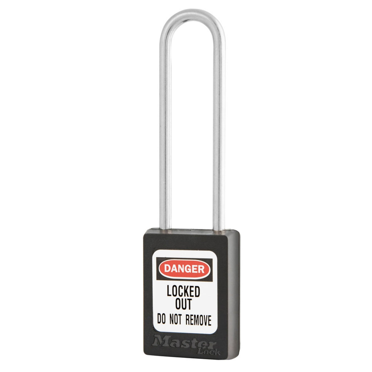 Master Lock S31MKLTBLK Black Zenex Thermoplastic Padlock - The Lock Source