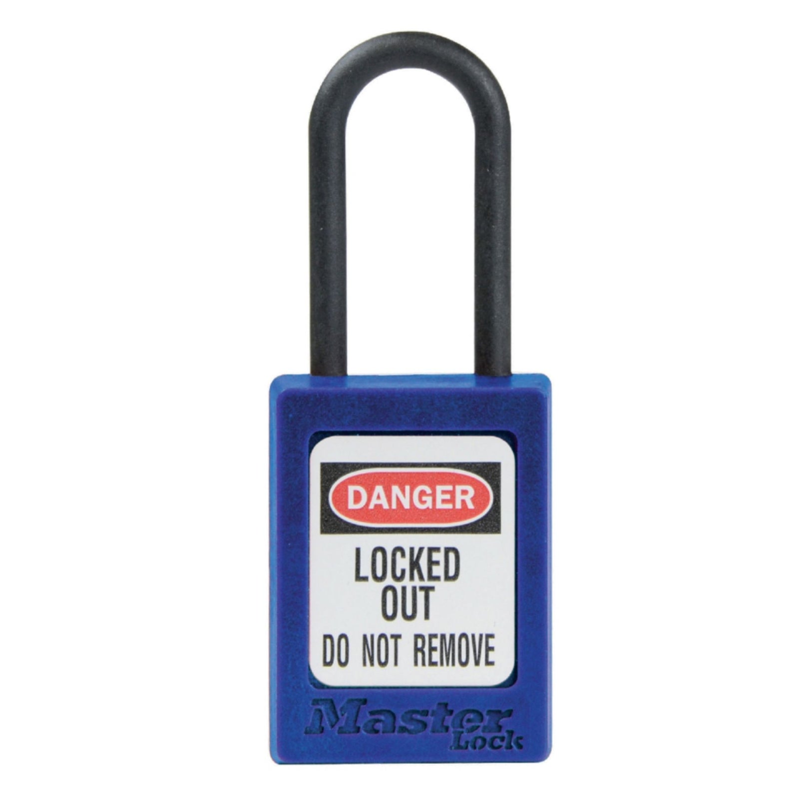 Master Lock S32MKBLU Blue Dielectric Zenex Thermoplastic Padlock - The Lock Source