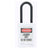 Master Lock S32MKWHT White Dielectric Zenex Thermoplastic Padlock - The Lock Source