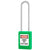 Master Lock No. S33LT Green Zenex Safety Lockout Locks with 3-Inch Shackle - The Lock Source