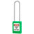 Master Lock S33LTGRN Green Safety Lock Thermoplastic Padlocks with 3-Inch Stainless Steel Shackle - The Lock Source