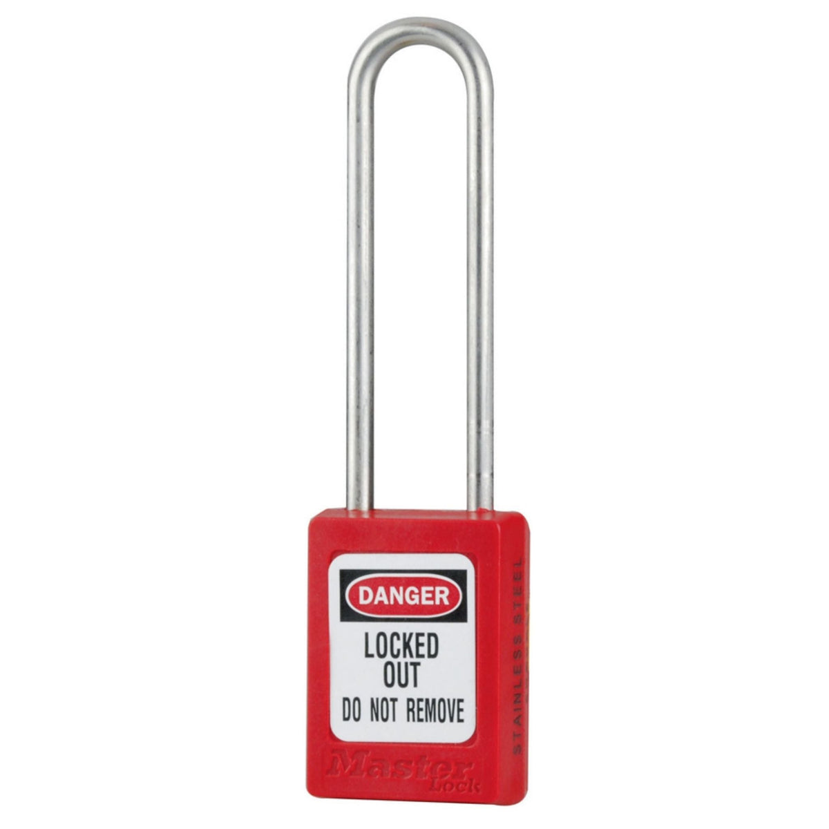 Master Lock S33KALTRED Red Safety Lock Thermoplastic Padlocks Keyed Alike with 3-Inch Stainless Steel Shackle - The Lock Source