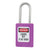 Master Lock No. S33PRP Purple Zenex Safety Lockout Locks Available Keyed Alike (KA) and Master Keyed (MK) - The Lock Source