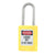 Master Lock S33MKYLW Yellow Zenex Thermoplastic Padlock with Stainless Steel Shackle - The Lock Source