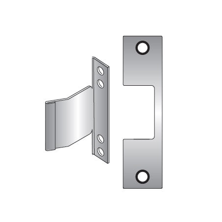 HES E-BLK Faceplate for 1006 Series Electric Strikes - The Lock Source